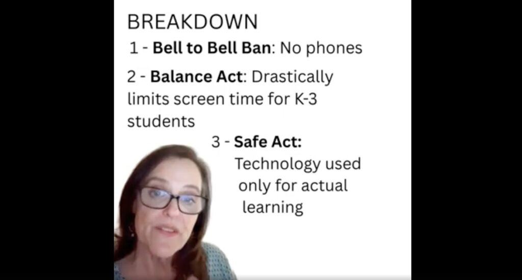 Breakdown 1-bell to bell ban; 2-Balance Act; 3-Safe Act
