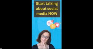 Start talking about social media NOW
