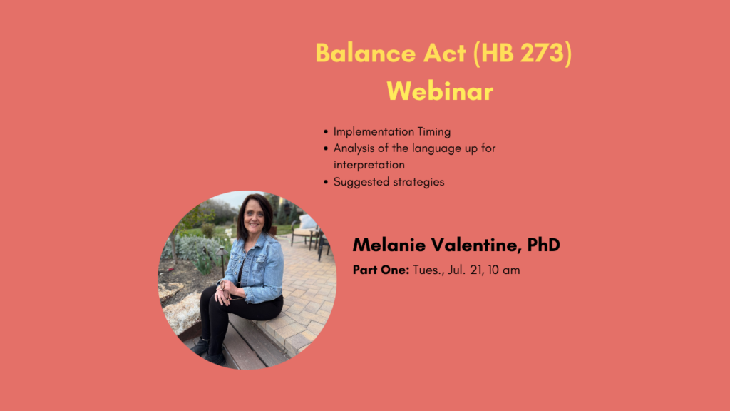 HB 273 Webinar part 1